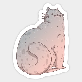 Chubby Kitty Sticker